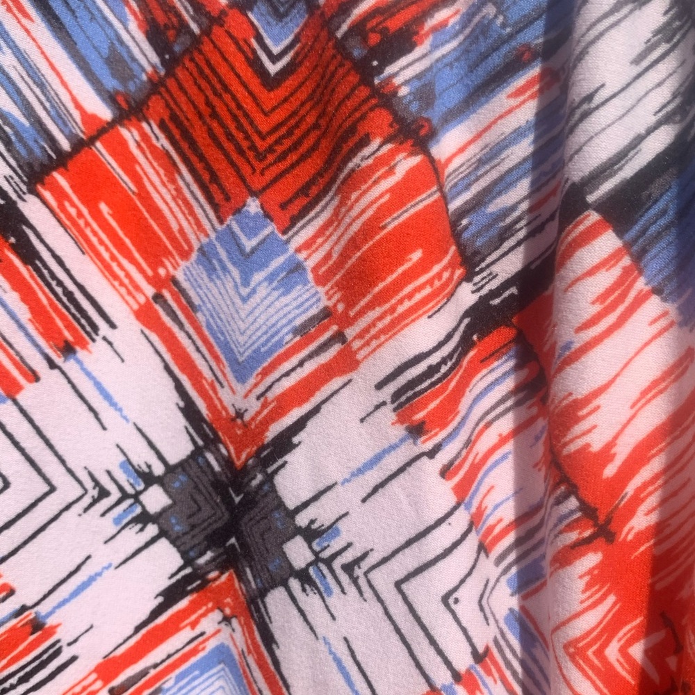 LuLaRoe TC Red White & Blue Leggings